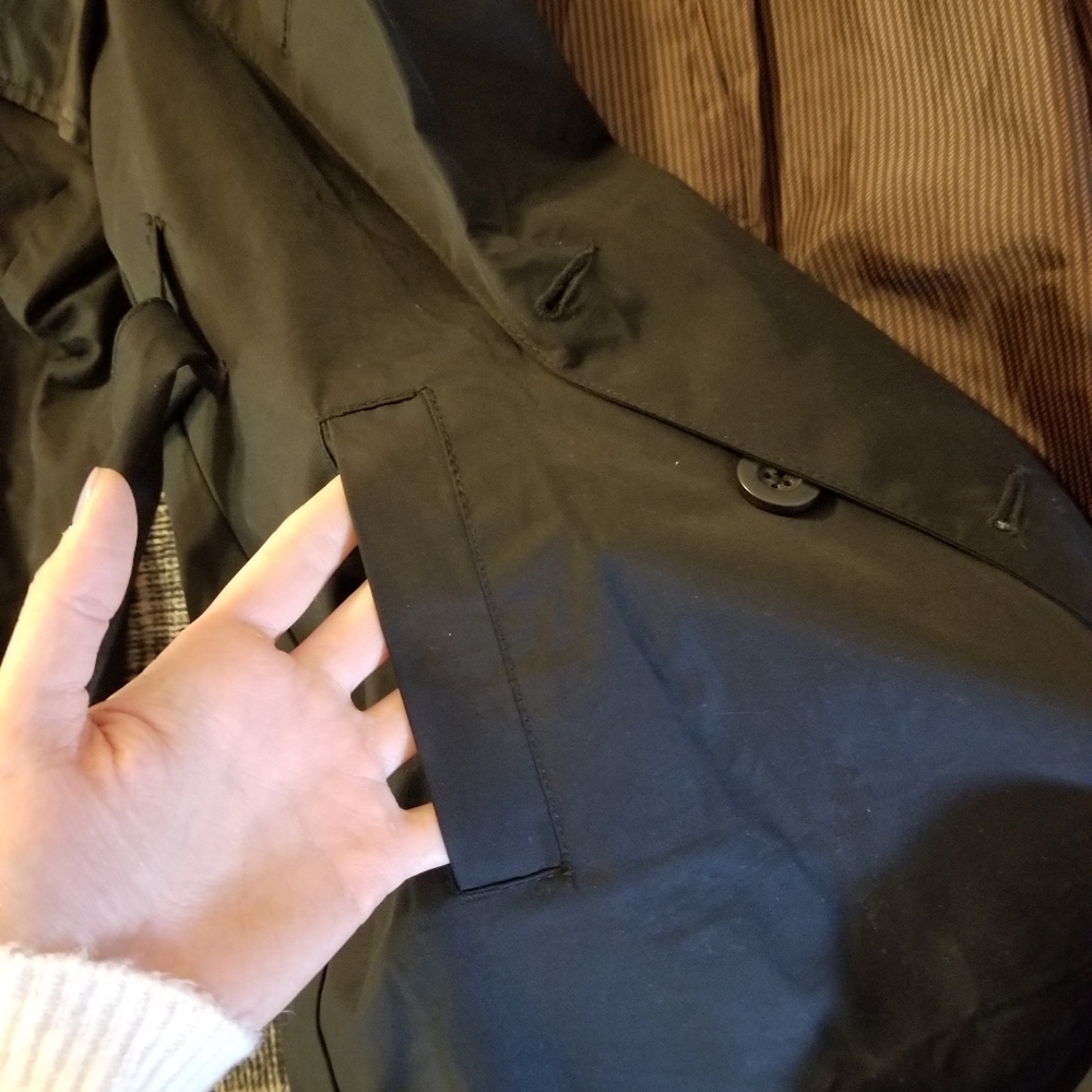 ⬇️ NWOT a new day black rain coat - Picture 8 of 8